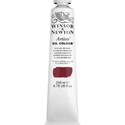 Farba olejna Artists' Oil Colour - Winsor & Newton - Alizarin Crimson 200 ml