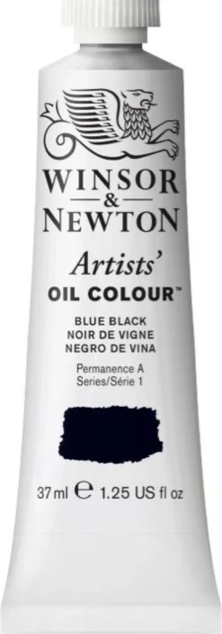 Farba olejna Artists' Oil Colour - Winsor & Newton - Blue Black, 37 ml