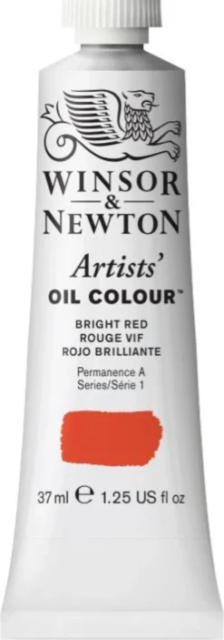 Farba olejna Artists' Oil Colour - Winsor & Newton - Bright Red, 37 ml