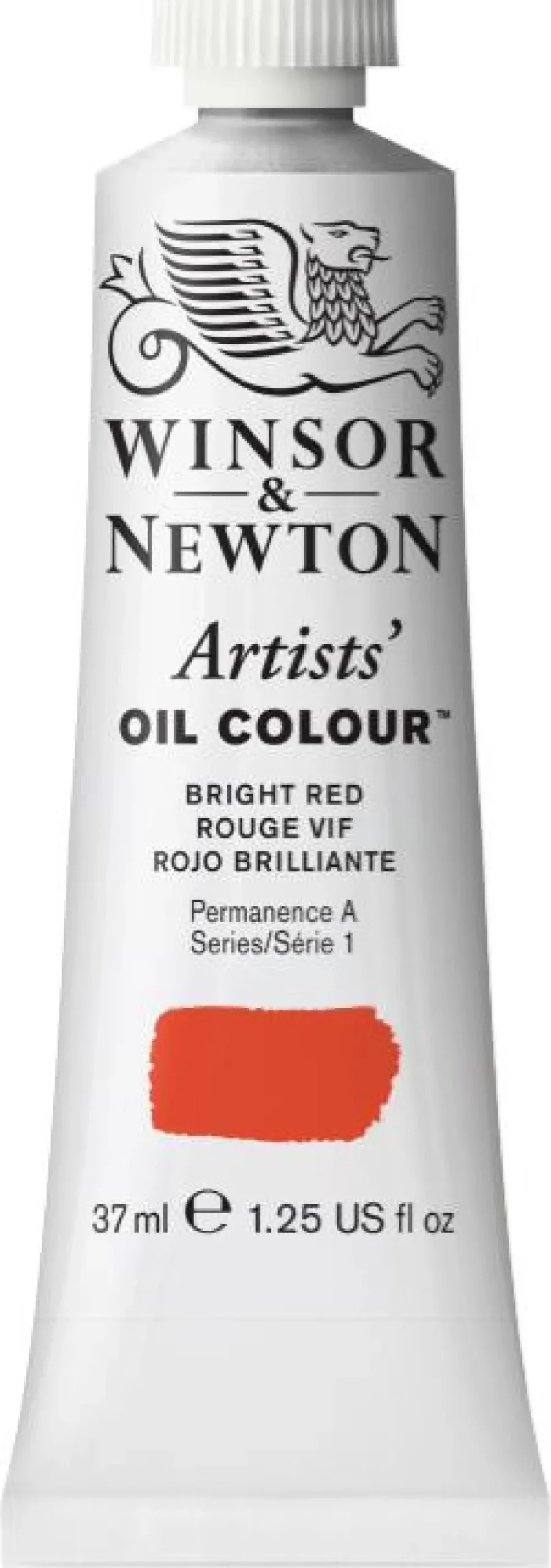 Farba olejna Artists' Oil Colour - Winsor & Newton - Bright Red, 37 ml