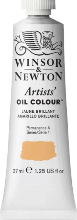 Farba olejna Artists' Oil Colour - Winsor & Newton - Brilliant Yellow, 37 ml