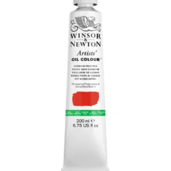 Farba olejna Artists' Oil Colour - Winsor & Newton - Cadmium Free Red 200 ml