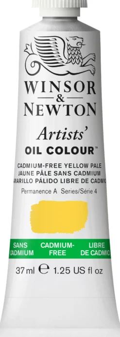 Farba olejna Artists' Oil Colour - Winsor & Newton - Cadmium Free Scarlet, 37 ml