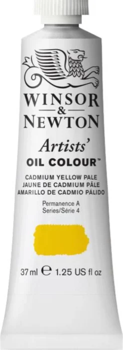 Farba olejna Artists' Oil Colour - Winsor & Newton - Cadmium Yellow Pale, 37 ml