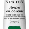 Farba olejna Artists' Oil Colour - Winsor & Newton - Chrome Green Deep Hue, 37 ml