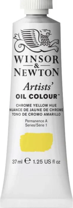 Farba olejna Artists' Oil Colour - Winsor & Newton - Chrome Yellow Hue, 37 ml