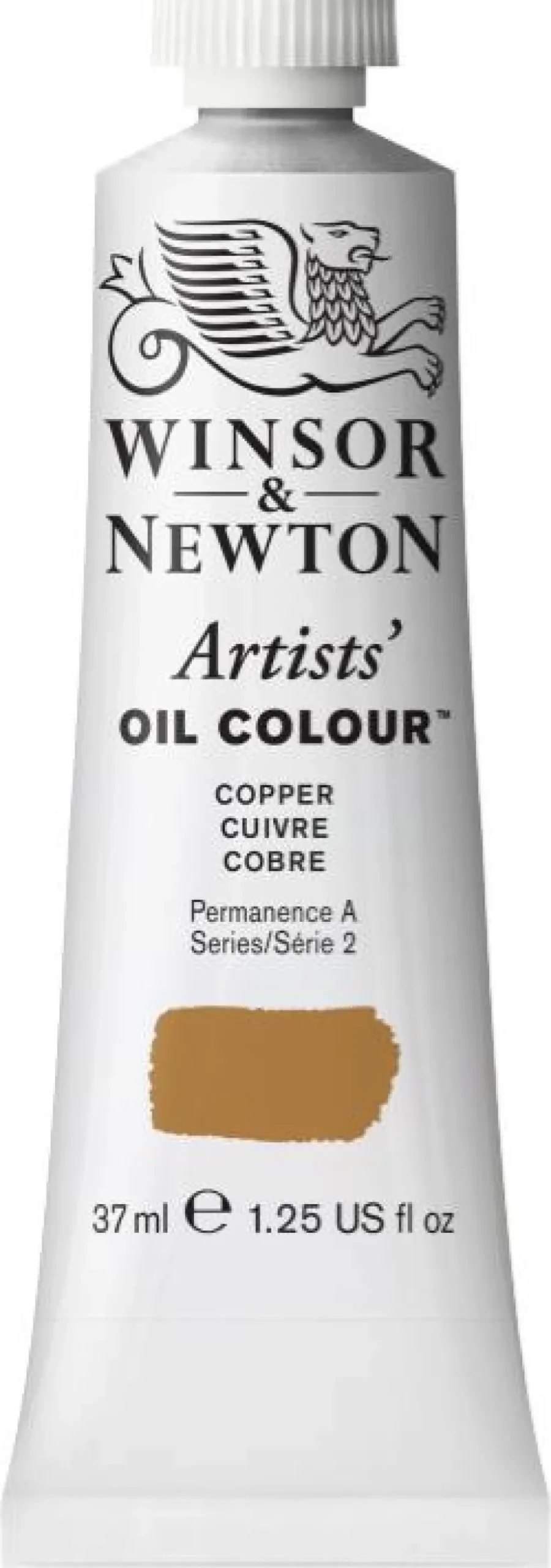 Farba olejna Artists' Oil Colour - Winsor & Newton - Copper, 37 ml