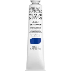 Farba olejna Artists' Oil Colour - Winsor & Newton - French Ultramarine 200 ml
