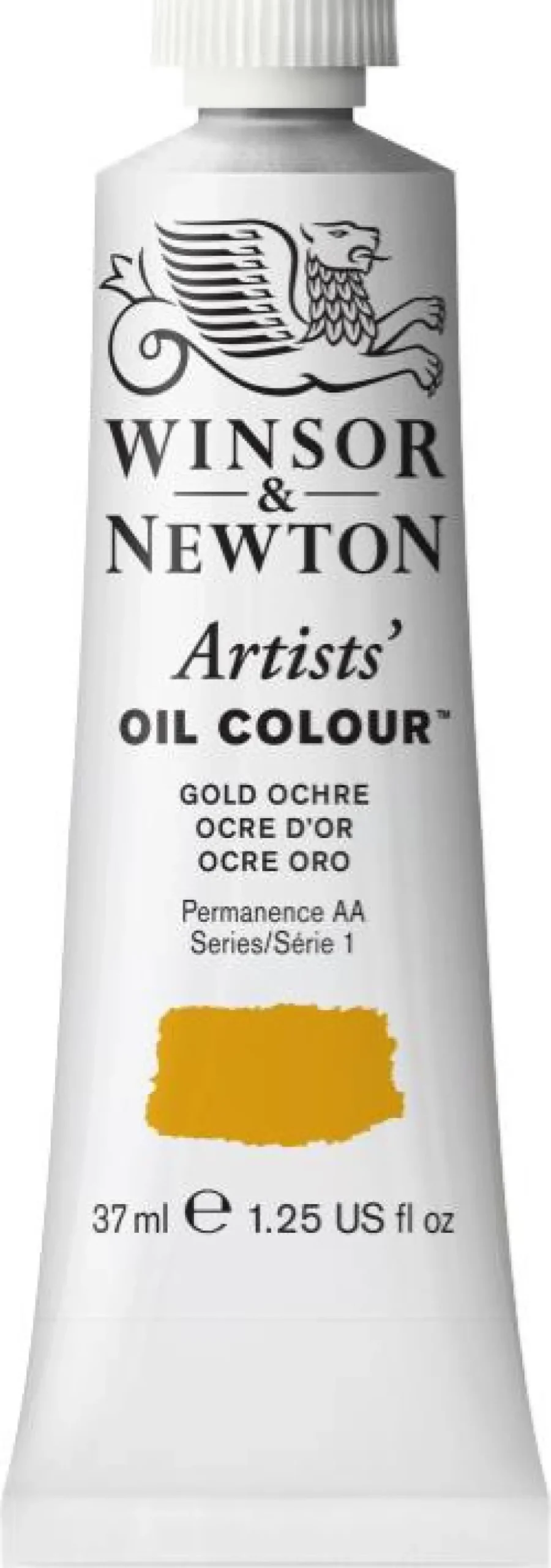 Farba olejna Artists' Oil Colour - Winsor & Newton - Gold Ochre, 37 ml