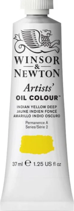 Farba olejna Artists' Oil Colour - Winsor & Newton - Indian Yellow Deep, 37 ml