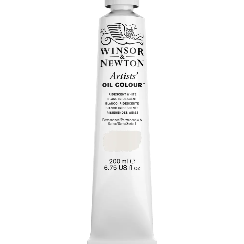 Farba olejna Artists' Oil Colour - Winsor & Newton - Iridescent White 200 ml