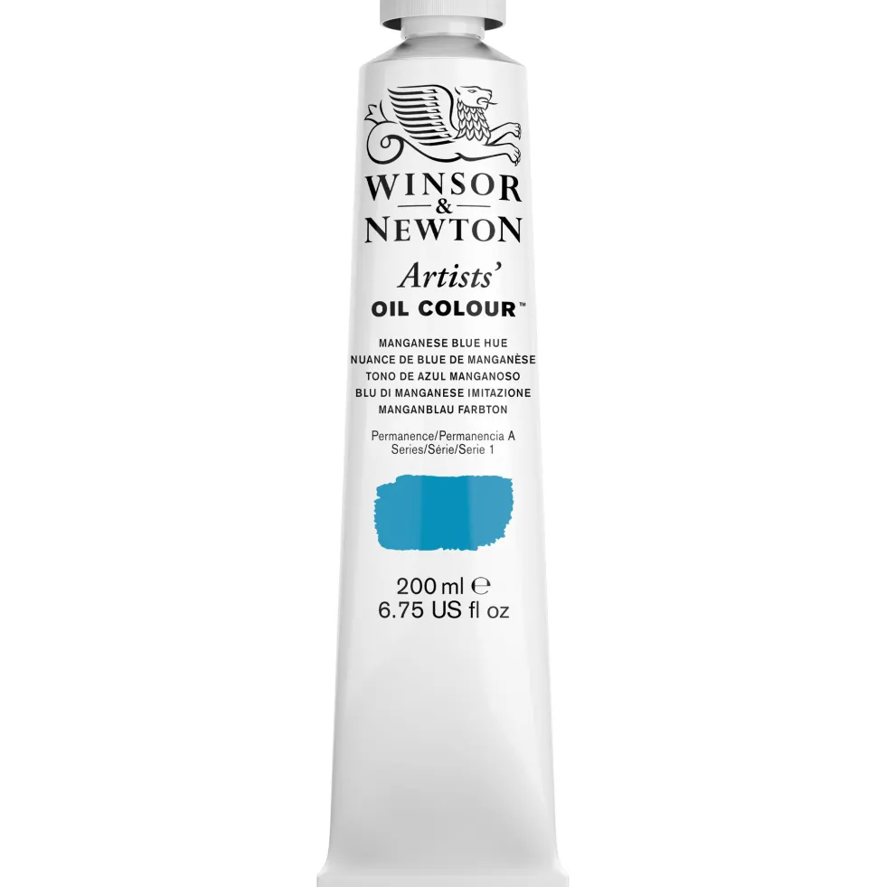 Farba olejna Artists' Oil Colour - Winsor & Newton - Manganese Blue Hue 200 ml
