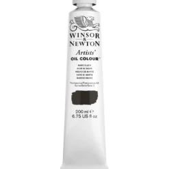 Farba olejna Artists' Oil Colour - Winsor & Newton - Mars Black 200 ml