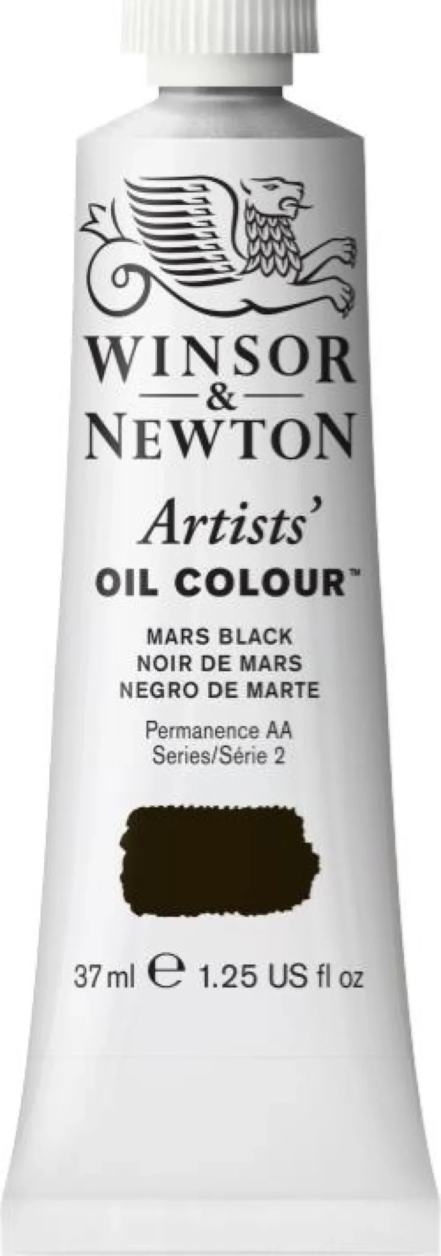 Farba olejna Artists' Oil Colour - Winsor & Newton - Mars Black, 37 ml