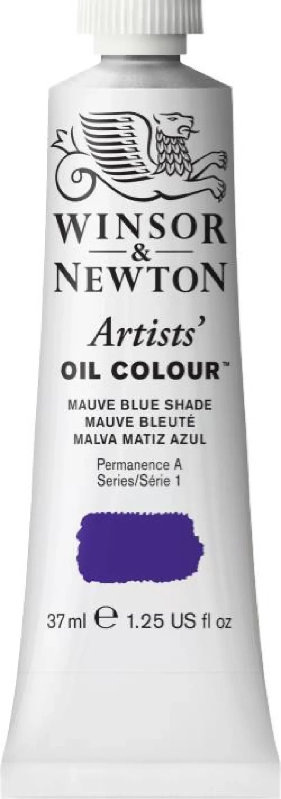 Farba olejna Artists' Oil Colour - Winsor & Newton - Mauve Blue Shade, 37 ml