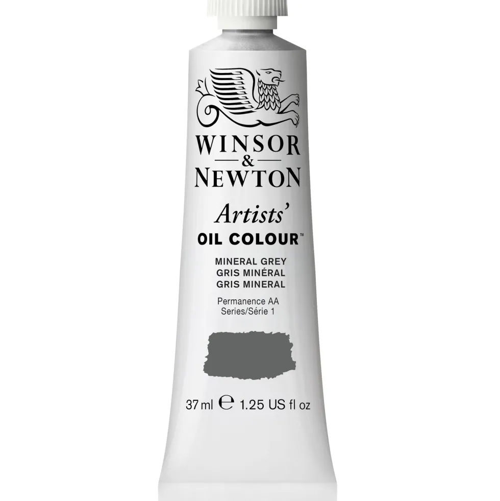 Farba olejna Artists' Oil Colour - Winsor & Newton - Mineral Grey 37 ml