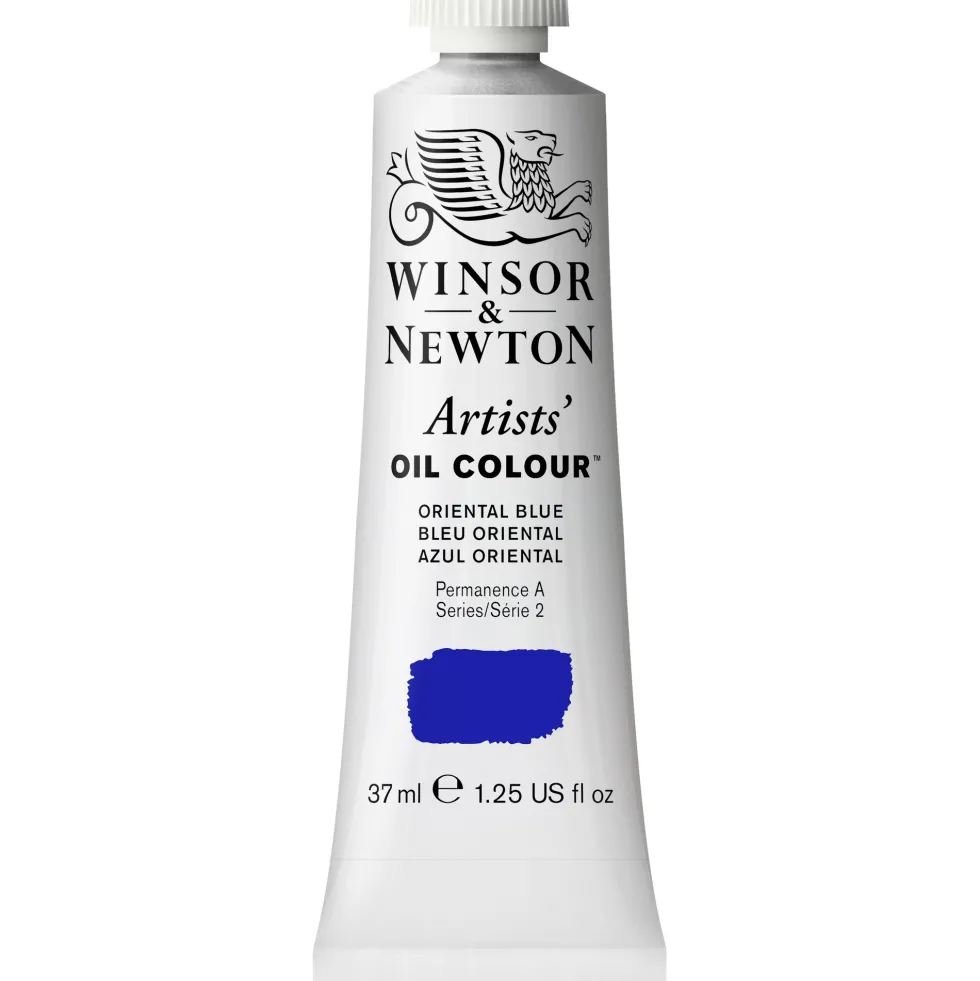 Farba olejna Artists' Oil Colour - Winsor & Newton - Oriental Blue, 37 ml