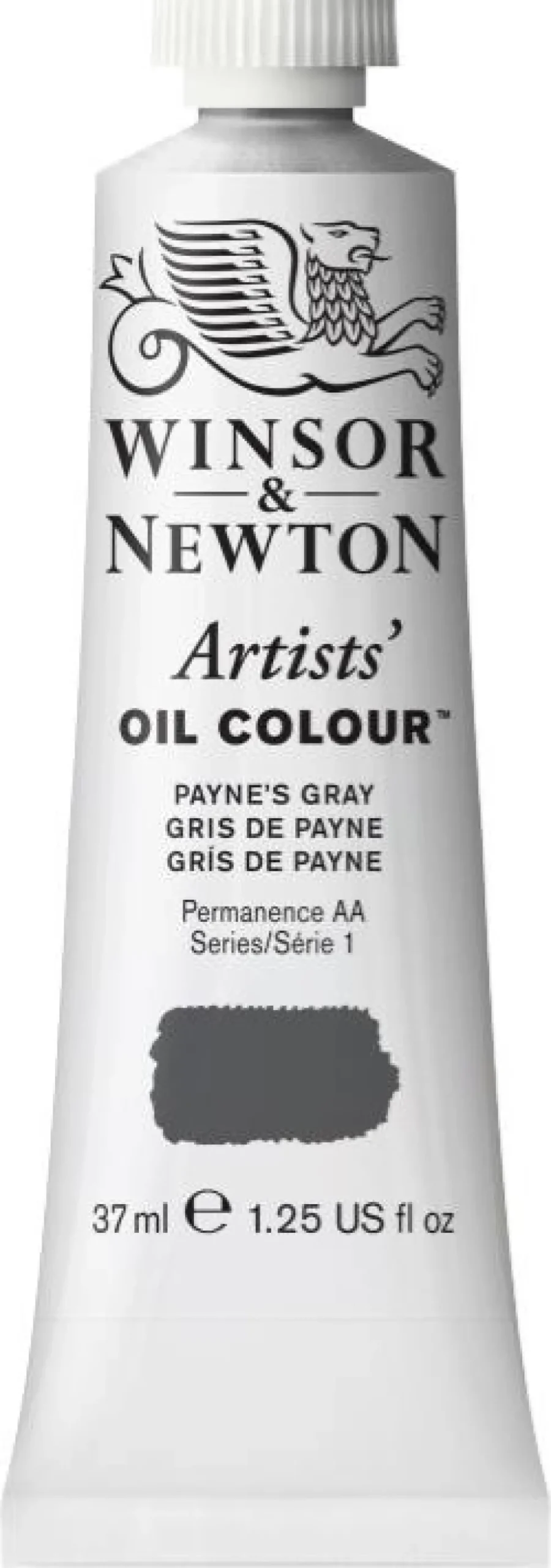 Farba olejna Artists' Oil Colour - Winsor & Newton - Payne's Gray, 37 ml