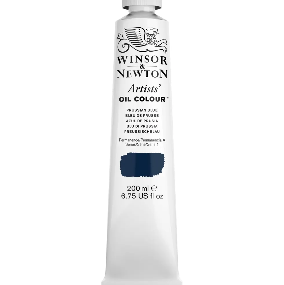Farba olejna Artists' Oil Colour - Winsor & Newton - Prussian Blue 200 ml