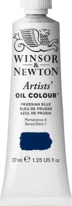 Farba olejna Artists' Oil Colour - Winsor & Newton - Prussian Blue, 37 ml