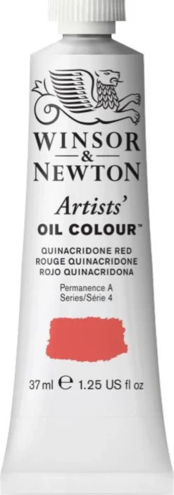 Farba olejna Artists' Oil Colour - Winsor & Newton - Quinacridone Red, 37 ml