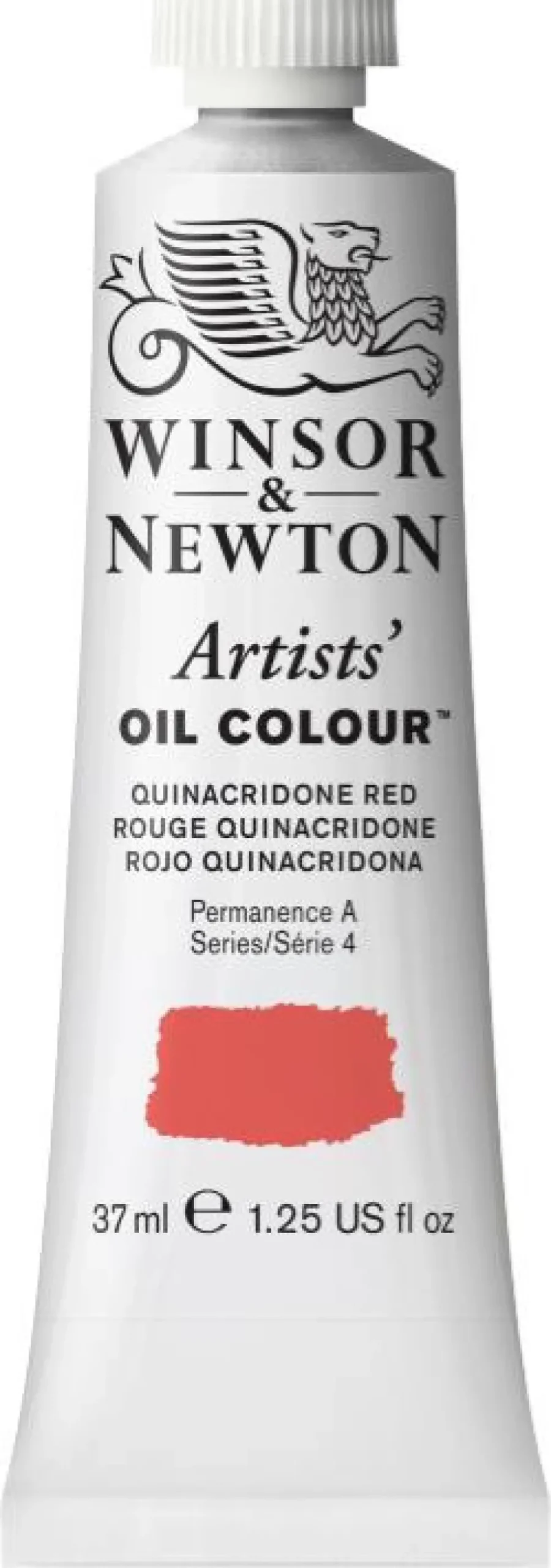 Farba olejna Artists' Oil Colour - Winsor & Newton - Quinacridone Red, 37 ml