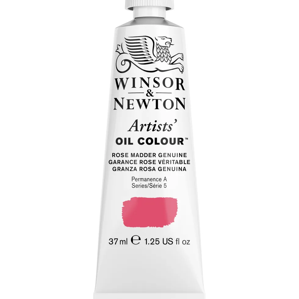 Farba olejna Artists' Oil Colour - Winsor & Newton - Rose Madder Genuine 37 ml