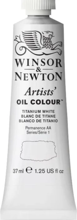 Farba olejna Artists' Oil Colour - Winsor & Newton - Titanium White, 37 ml