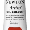Farba olejna Artists' Oil Colour - Winsor & Newton - Transparent Maroon, 37 ml