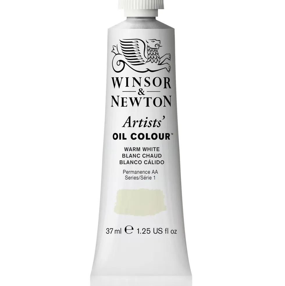 Farba olejna Artists' Oil Colour - Winsor & Newton - Warm White 37 ml