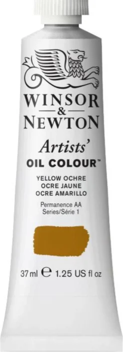 Farba olejna Artists' Oil Colour - Winsor & Newton - Yellow Ochre, 37 ml