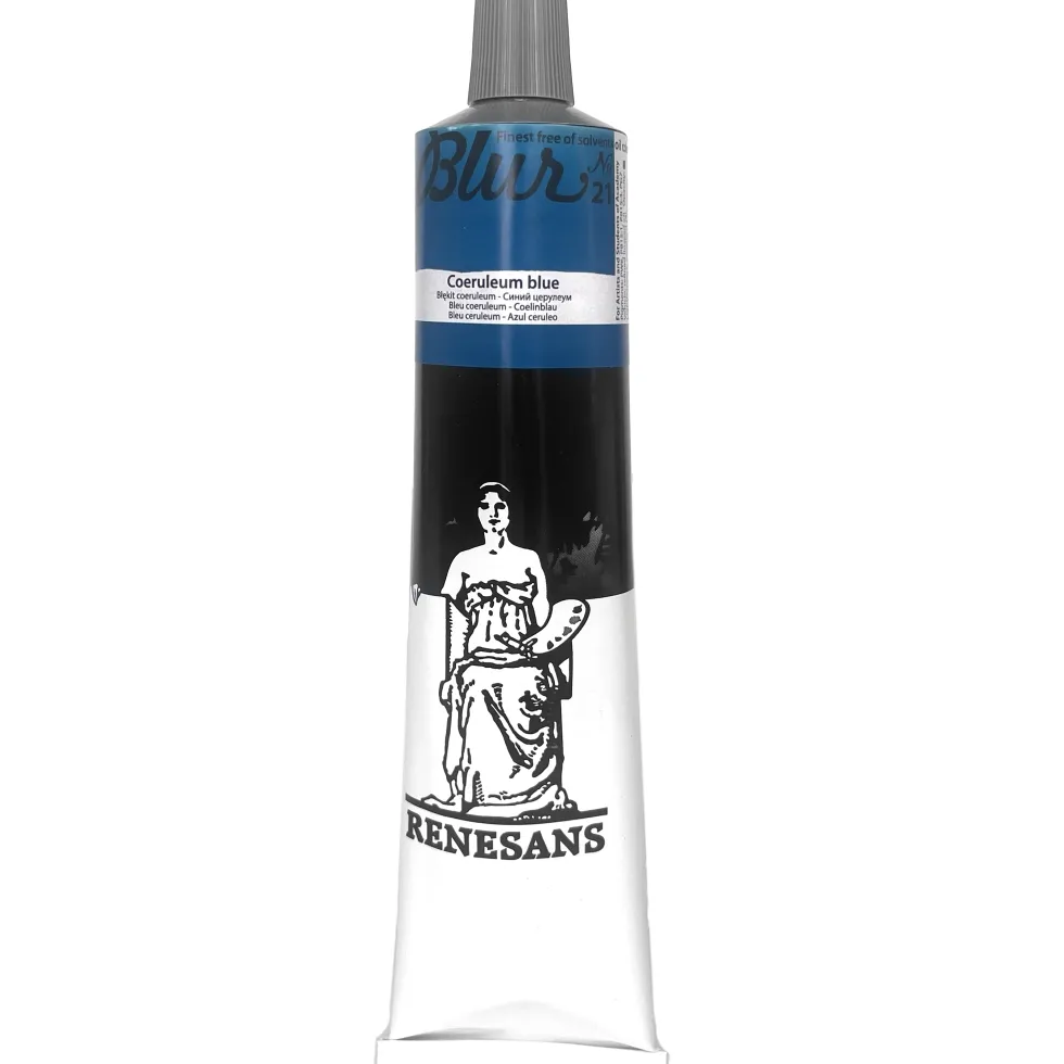 Farba olejna Blur - Renesans - 21, coeruleum blue, 200 ml