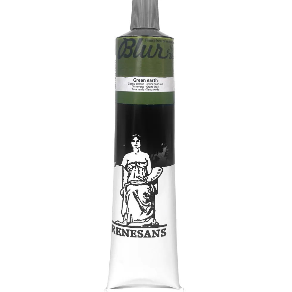 Farba olejna Blur - Renesans - 28, green earth, 200 ml