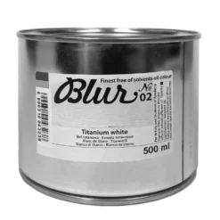 Farba olejna Blur - Renesans - 02, titanium white, 500 ml