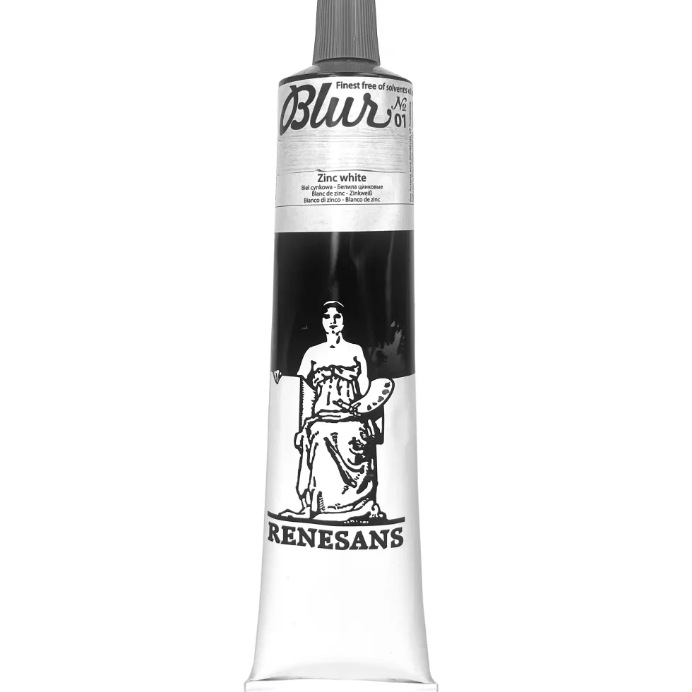 Farba olejna Blur - Renesans - 01, zinc white, 200 ml