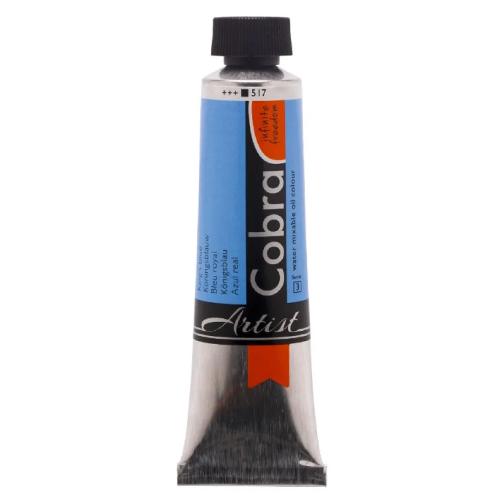 Farba olejna Cobra Artist - Cobra - 517, King's Blue, 40 ml