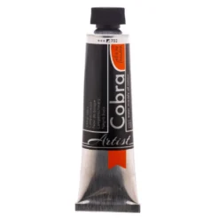 Farba olejna Cobra Artist - Cobra - 702, Lamp Black, 40 ml