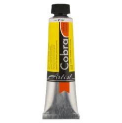 Farba olejna Cobra Artist - Cobra - 254, Permanent Lemon Yellow, 40 ml
