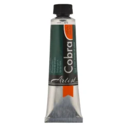 Farba olejna Cobra Artist - Cobra - 675, Phthalo Green, 40 ml
