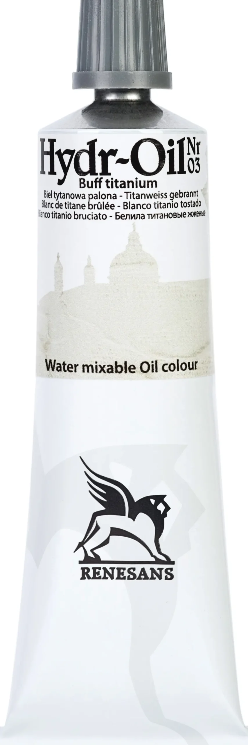 Farba olejna Hydr-Oil - Renesans - 03, buff titanium, 60 ml