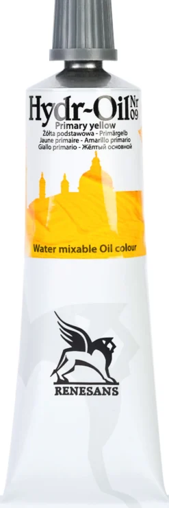 Farba olejna Hydr-Oil - Renesans - 09, primary yellow, 60 ml