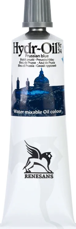 Farba olejna Hydr-Oil - Renesans - 34, Prussian blue, 60 ml