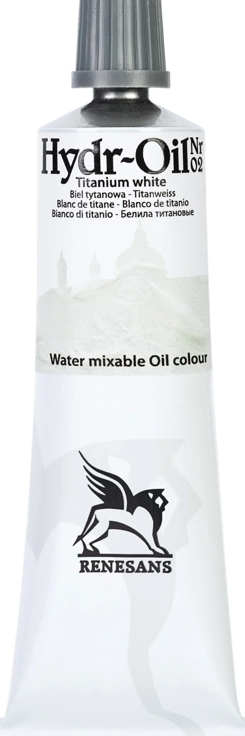 Farba olejna Hydr-Oil - Renesans - 02, titanium white, 60 ml