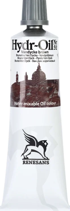 Farba olejna Hydr-Oil - Renesans - 52, Vandycke brown, 60 ml