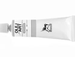 Farba olejna metaliczna Olej for Art - Renesans - 89, srebro, 60 ml
