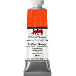Farba olejna - Michael Harding - 246, Brilliant Orange, 40 ml