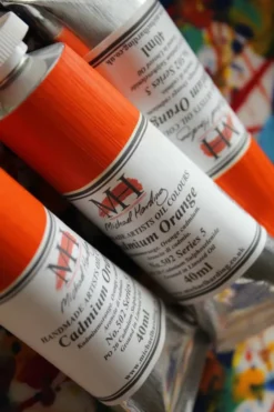Farba olejna - Michael Harding - 412, Cadmium Green, 40 ml
