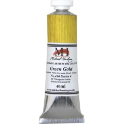 Farba olejna - Michael Harding - 410, Green Gold, 40 ml