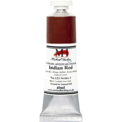 Farba olejna - Michael Harding - 123, Indian Red, 40 ml
