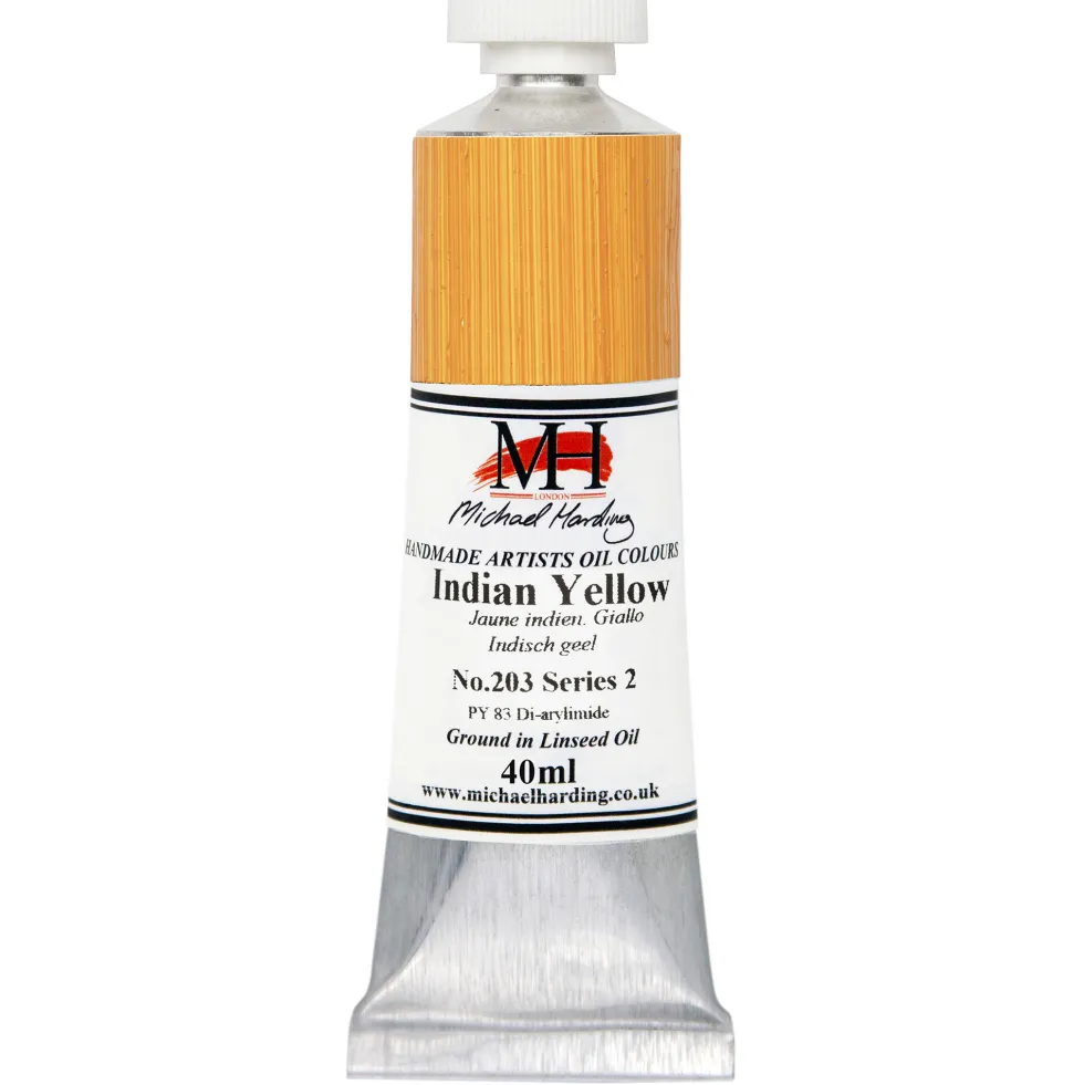 Farba olejna - Michael Harding - 203, Indian Yellow, 40 ml